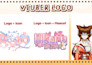 design vtuber logo kawaii cute and animated for streamer